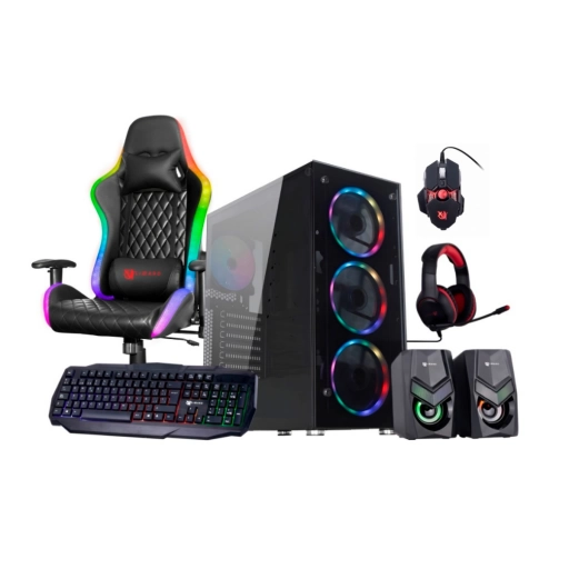 Combo Gamer X-Lizzard GX-505 Pack 3 con Silla RGB
