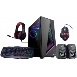 Combo Gamer X-Lizzard Pack 1 con Gabinete ATX RGB