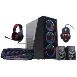 Combo Gamer X-Lizzard Pack 2 con Gabinete GX-505 RGB
