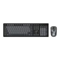 Combo Inal�mbrico Genius KM8200 Teclado Y Mouse Negro Gris