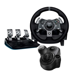 Combo Logitech G920 + Driving Force Shifter con Pedales