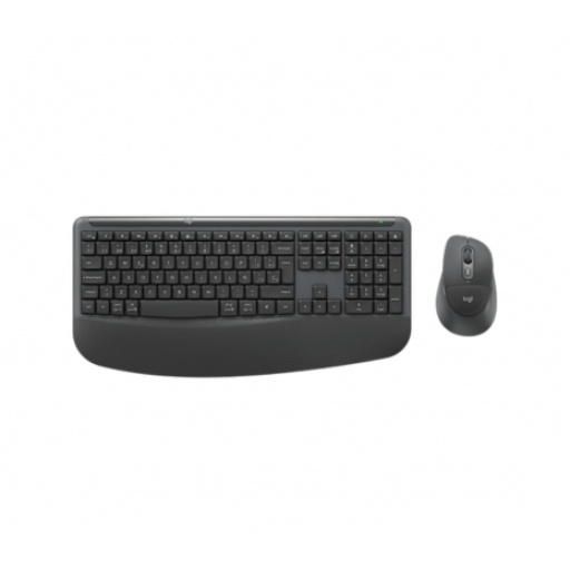 Combo inalambrico teclado y mouse Logitech MK880 grafito