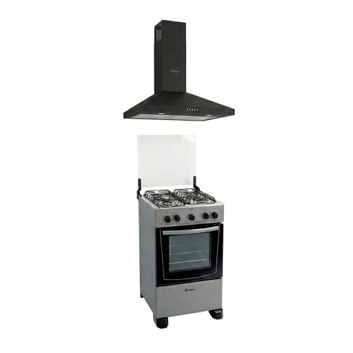 Combo Cocina Campana Thompson 1000t 60TF Gas Negro