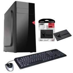 Computadora AMD Ryzen 7 5700 g 8 GB SSD 240 GB con A400
