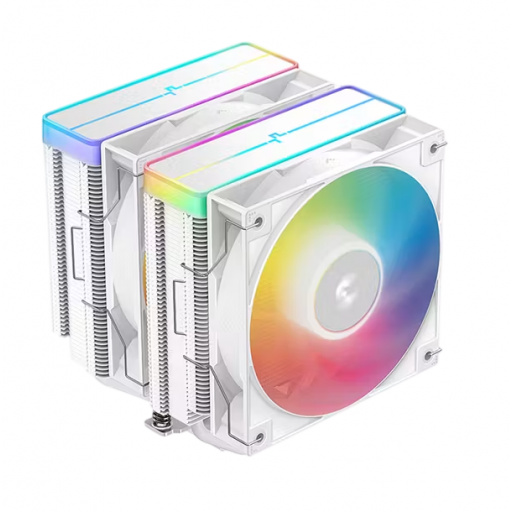 Cooler CPU DeepCool AG620 ARGB V2 Blanco Doble Torre 260 W