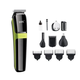 Cortapelo HTC Inal�mbrico 10 en 1 para Barba y Cabello