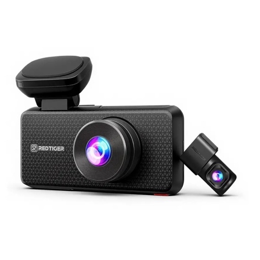 Dashcam Redtiger F17 Elite 4K Triple C�mara GPS WiFi