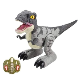 Dinosaurio Robot con Luz LED Sonido y Efecto Humo