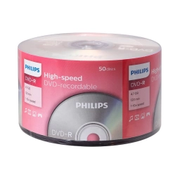 Disco Philips DVD-R 16X 120min 4,7 GB Grabable