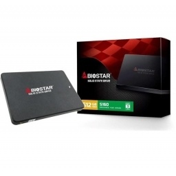 Disco Slido 512GB Biostar S160 SSD 2.5 Sata III