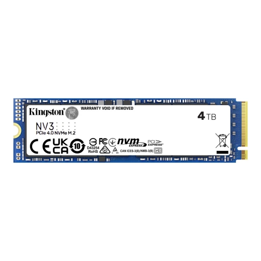 Disco S�lido SSD Kingston 4TB M.2 2280 NVMe