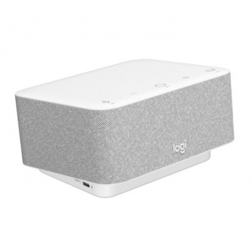 Dock Logitech USB-C Blanco para Conectividad de Escritorio