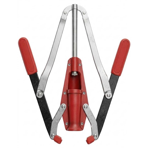 Encorchadora Manual Boj de Botellas Roja y Gris