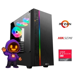 PC Trixel Ryzen 5 4500  RX 6400  8GB  SSD 512GB - Tu primera PC con grfica dedicada