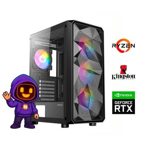 PC Gamer Trixel Ryzen 5 7600X  RTX 5060  16GB  SSD 1TB - Potencia real al mejor precio