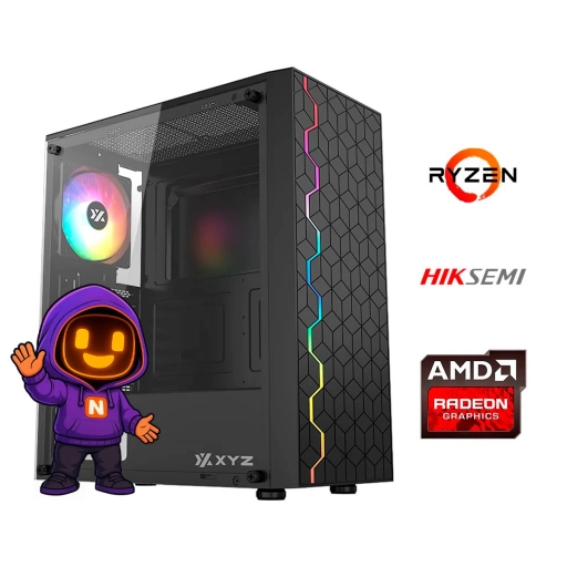 PC Gamer Trixel Ryzen 7 5700G  Grficos integrados  16GB  SSD 512GB - Rendimiento sin placa dedicada