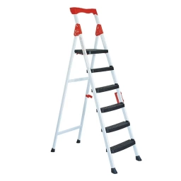 Escalera Tijera Zilan ZLN1666 de Acero 5+1 Plegable