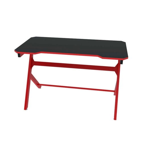 Escritorio Gamer Xtech Red Wizard 120x60 Negro Rojo