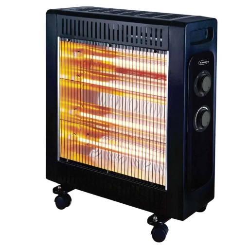 Estufa Calefactor Kassel 4 Cuarzos Turbo 2100W