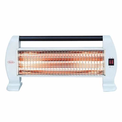 Estufa de Cuarzo Kassel 3 Tubos 1200W con Antivuelco