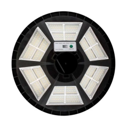 Farol LED Solar Exterior con Panel y Sensor de Movimiento
