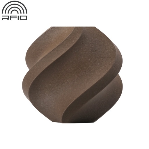 Filamento Bambu Lab PLA Matte Simil Madera Nogal