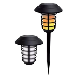 Foco farol LED solar exterior set de 2 unidades