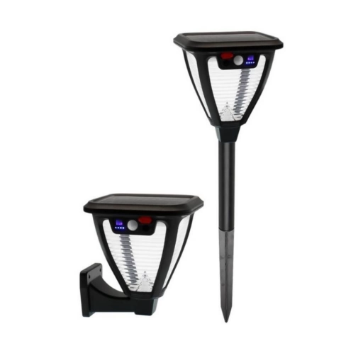 Foco Farol LED Solar Exterior para Jard�n con Control