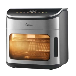 Freidora sin Aceite Midea MF-CY120K 12 L Digital Plateado
