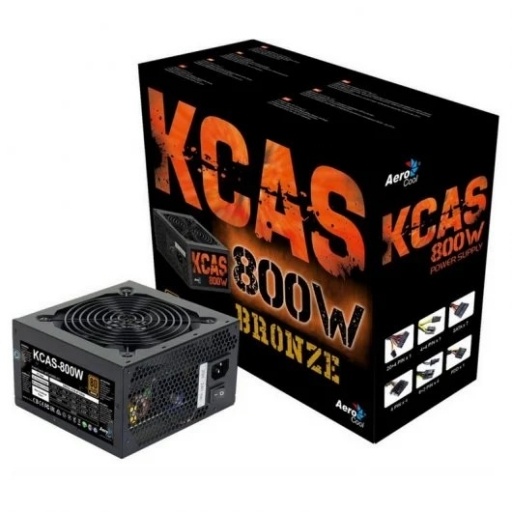 Fuente de poder Aerocool 800W 80 Plus ATX