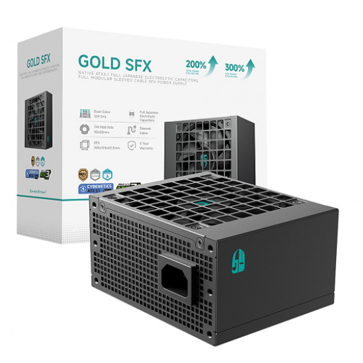 Fuente Deepcool PS650 650 W SFX 80 Plus Gold Negra