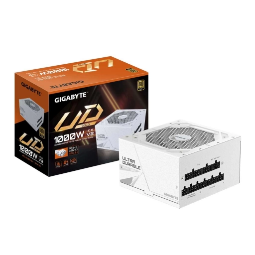 Fuente Gamer Gigabyte UD1000GM PG5 Ice Modular 1000w 80 Plus Gold
