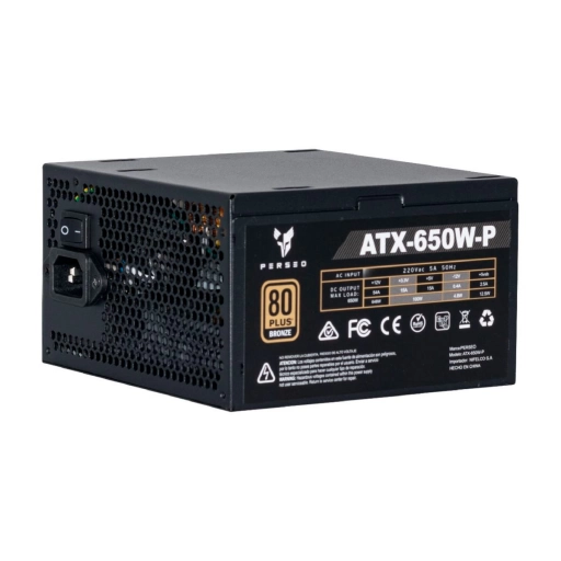 Fuente Perseo 650W 80 Plus Bronze