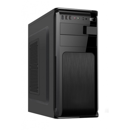 Gabinete con Fuente Xtech Torre Mediana 600 W Negro