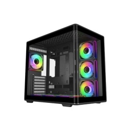 Gabinete Cooler Master Elite 600 ARGB 7 Fans Negro