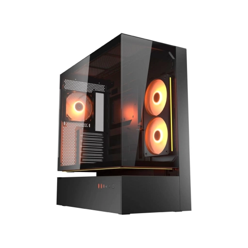Gabinete Gamer Cougar CFV235 Black Negro Mid Tower