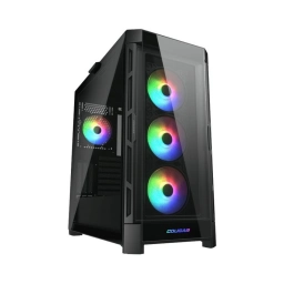 Gabinete Cougar Duoface Pro Negro con USB Tipo C y ARGB