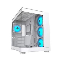 Gabinete Cougar FV150 RGB Blanco Vidrio Templado ATX