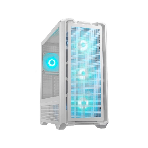 Gabinete Cougar MX600 RGB Blanco Full Tower con Vidrio