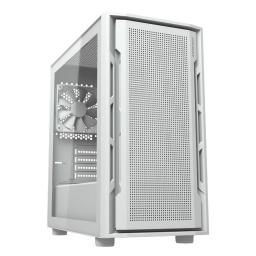 Gabinete Cougar Uniface Mini Blanco Micro ATX Vidrio