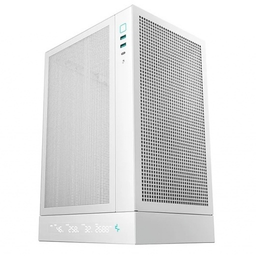 Gabinete Deepcool CH170 Digital Blanco Mini ITX Compacto