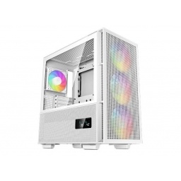 Gabinete Deepcool CH560 Digital Blanco ATX con 4 Fans ARGB