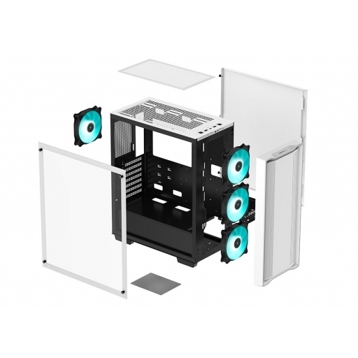 Gabinete Gamer Deepcool CC560 V2 Blanco Vidrio Templado