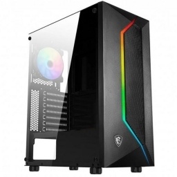 Gabinete Gamer MSI Vampiric ATX Vidrio Templado RGB Negro