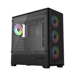 Gabinete Gamer Perseo 365 ARGB con 4 Fanes Integrados