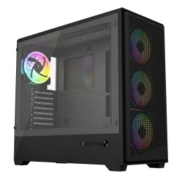 Gabinete Gamer Perseo 465 ARGB con 4 Fanes Integrados