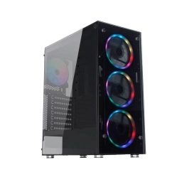 Gabinete Gamer X-Lizzard GX-505 Negro con Vidrio Templado
