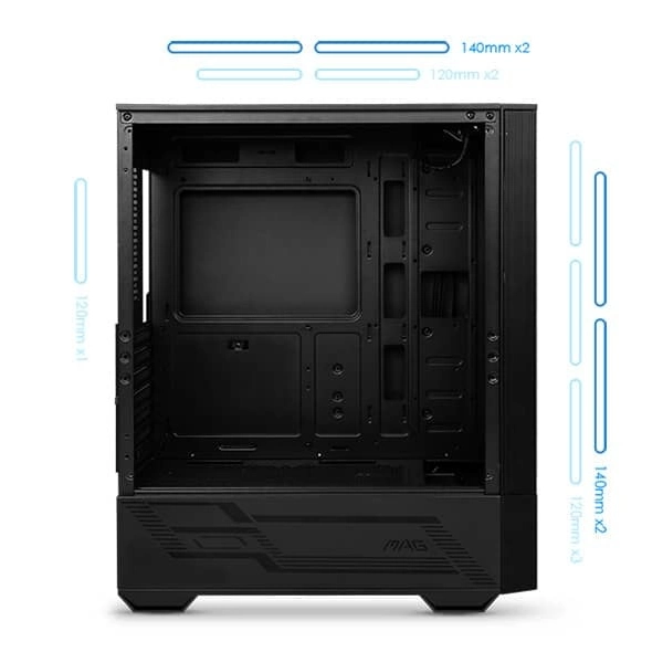 Soporte para placas ATX, M-ATX, ITX  