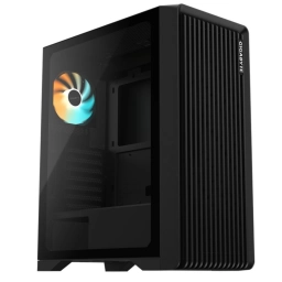 Gabinete Gigabyte C103 Glass con Fuente 650 W Negro