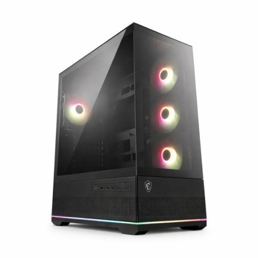 Gabinete MSI MAG PANO 110R PZ Negro Vidrio Templado